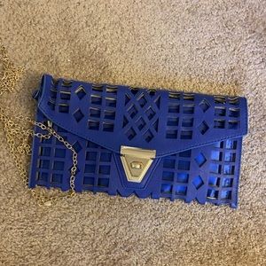 Blue purse
